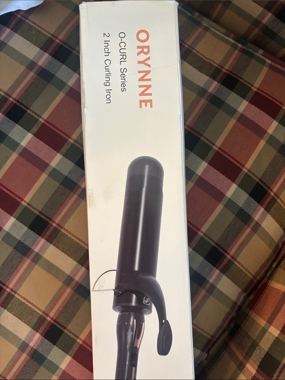 O-CURL Series 2-Inch Curling Iron - Black with Glitter
